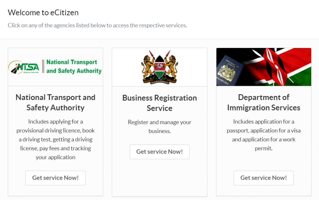 Here Is How To Register A Business In Kenya HapaKenya   ECitizen Dashboard 1068x671 