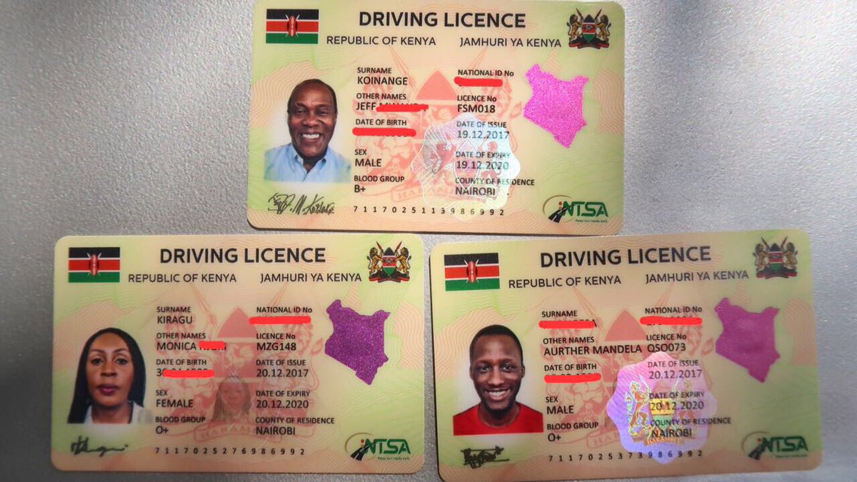 How To Apply For The New Smart Kenyan Driving License HapaKenya
