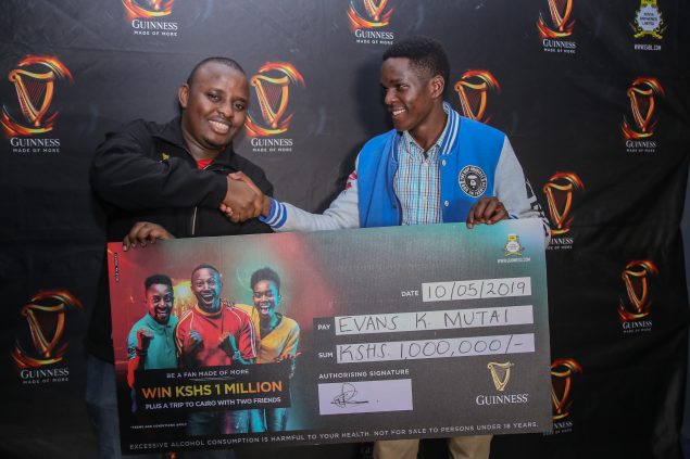 Evans Mutai wins Ksh. 1 million & a trip to Cairo in the ongoing ...