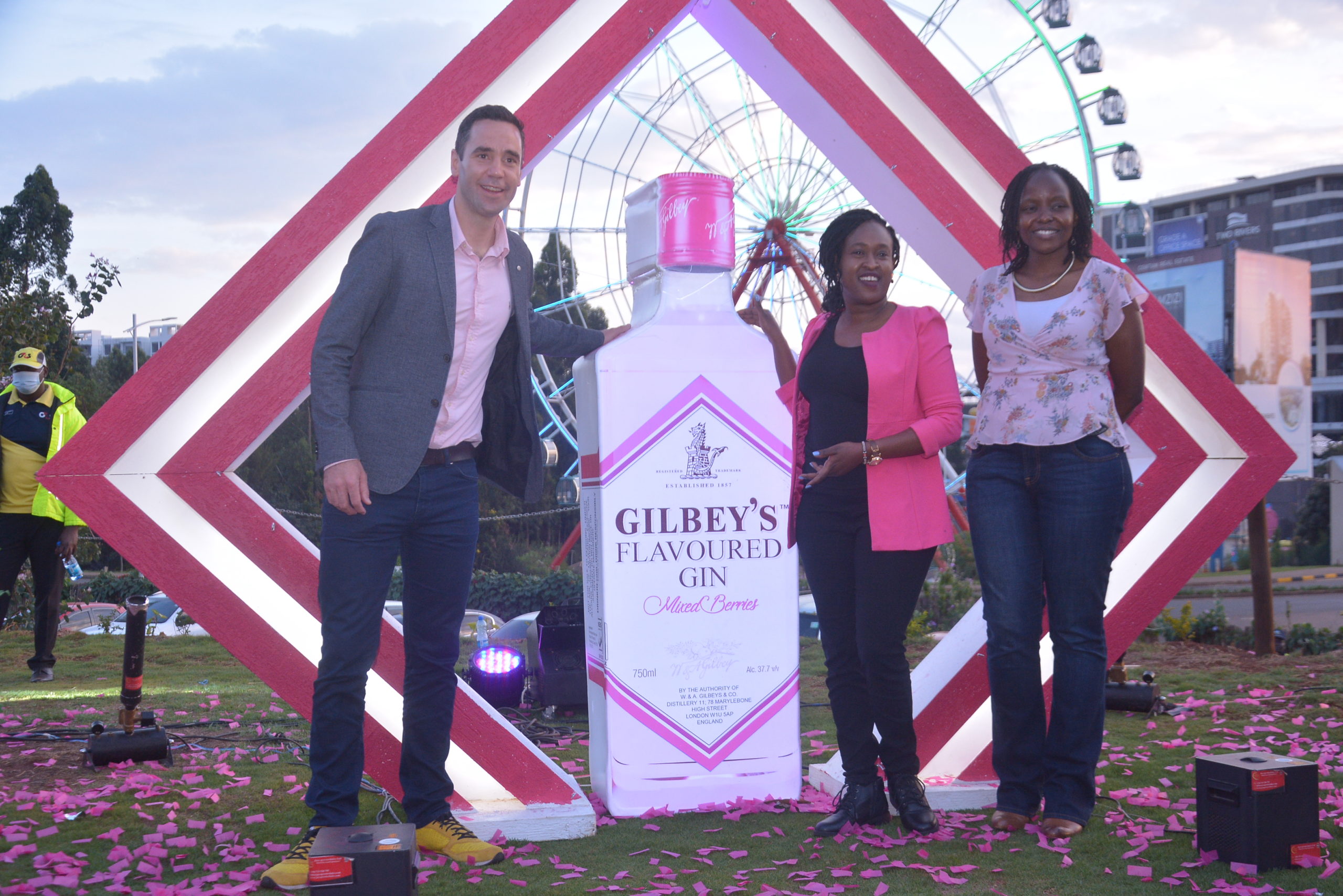 KBL launches the new Gilbey's Mixed Berries Flavour gin HapaKenya
