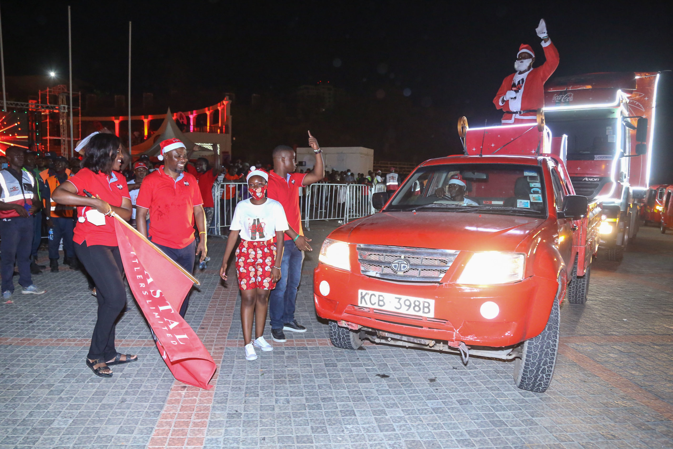 CocaCola rolls out Christmas caravan in Mombasa in readiness for the