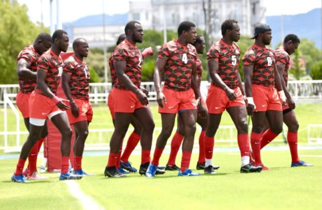 Kenya Rugby Shujaa 7s In Training Ahead Of The HSBC World Sevens Series ...