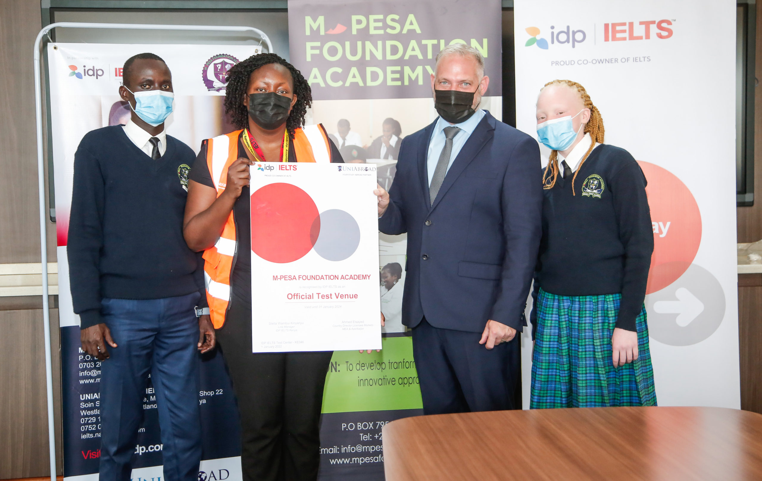 MPESA Foundation Academy accredited as English Language Proficiency