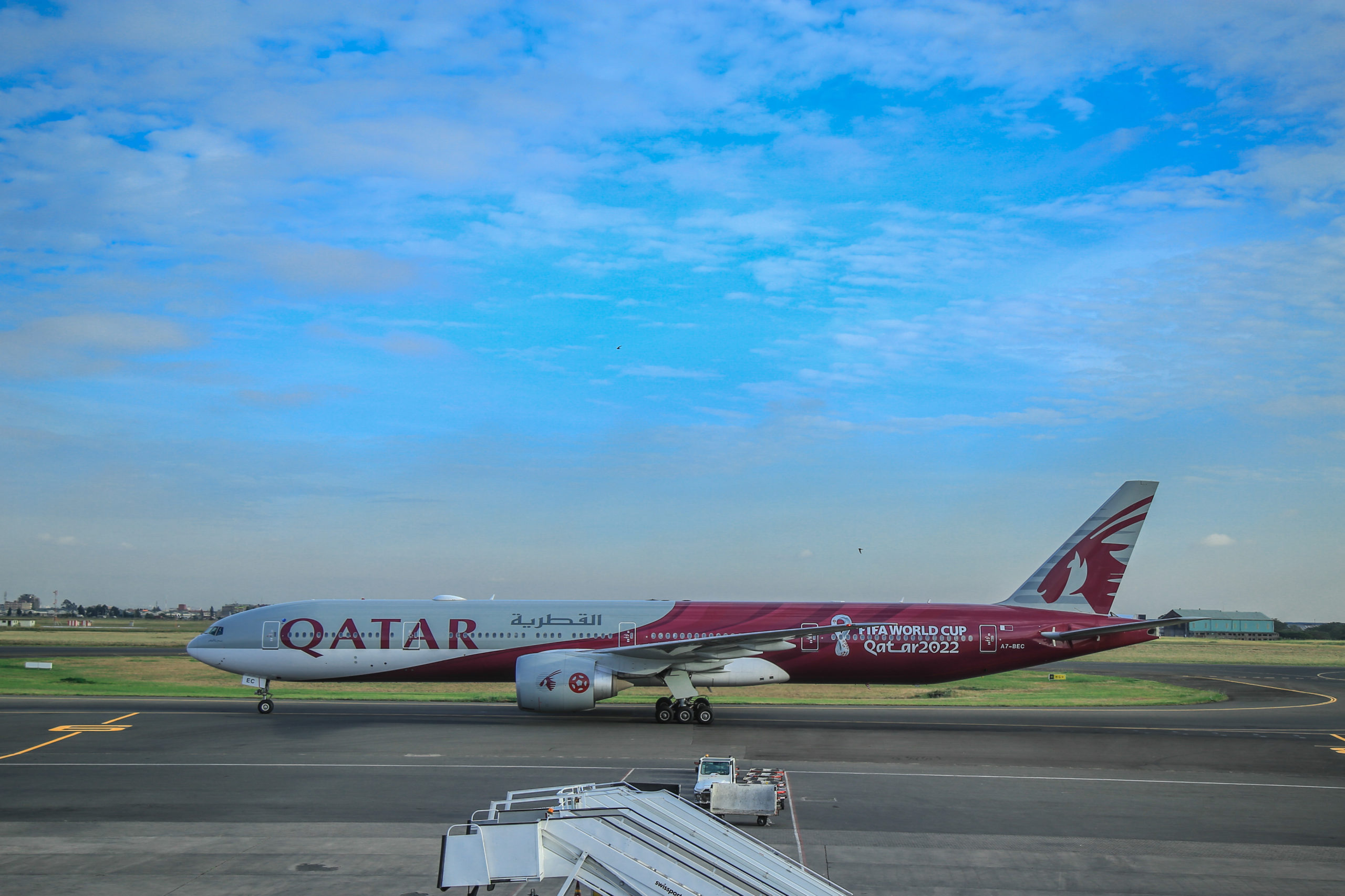 Qatar Airways Reveals Bespoke FIFA World Cup Qatar 2022TM Aircraft