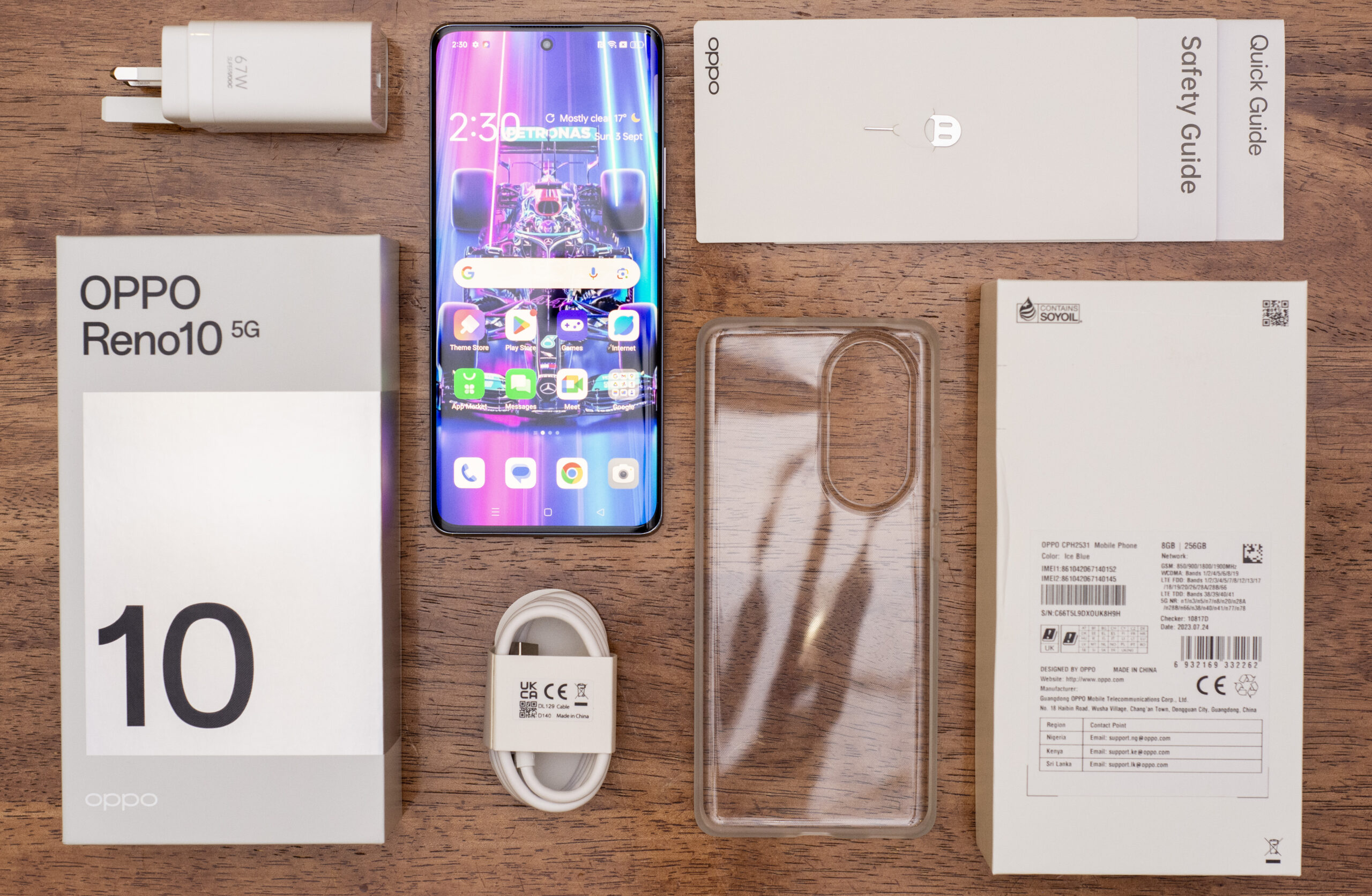 Oppo reno 10 5G Price in Kenya 256GB 8GB RAM