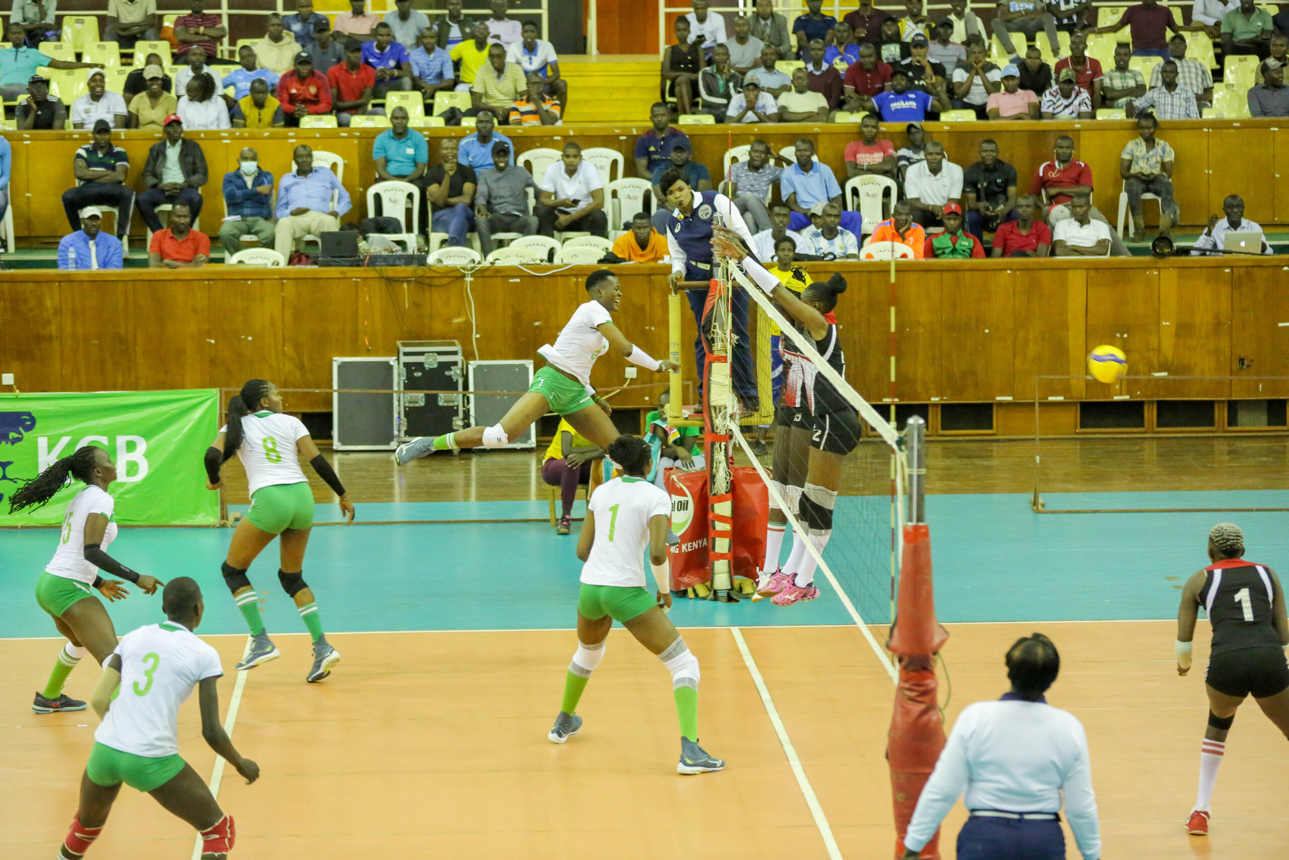 KCB Wins Against Kenya Prisons At The Kenya Volleyball Federation ...