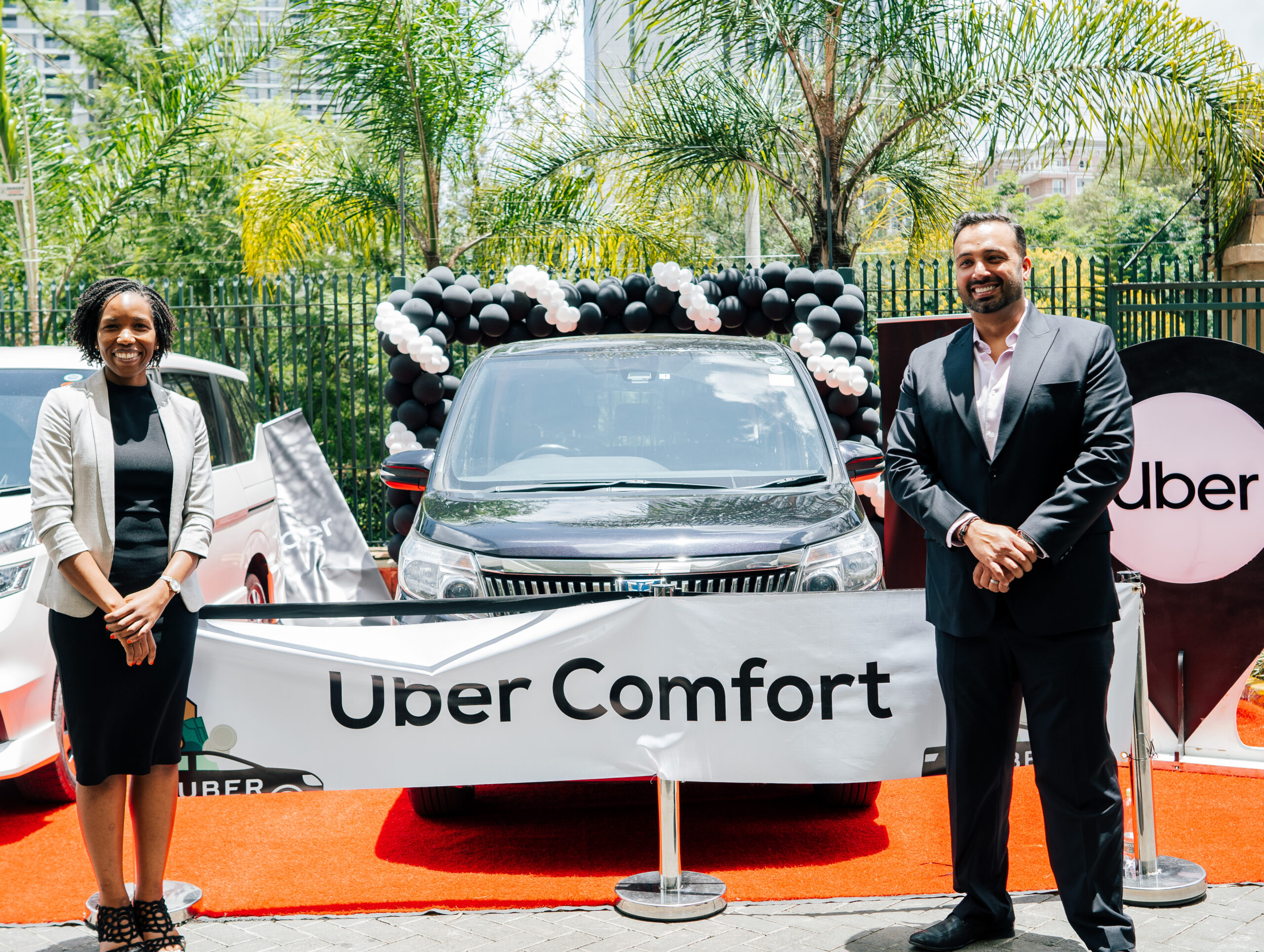 Premium cab option, Uber Comfort, launched in Kenya - HapaKenya