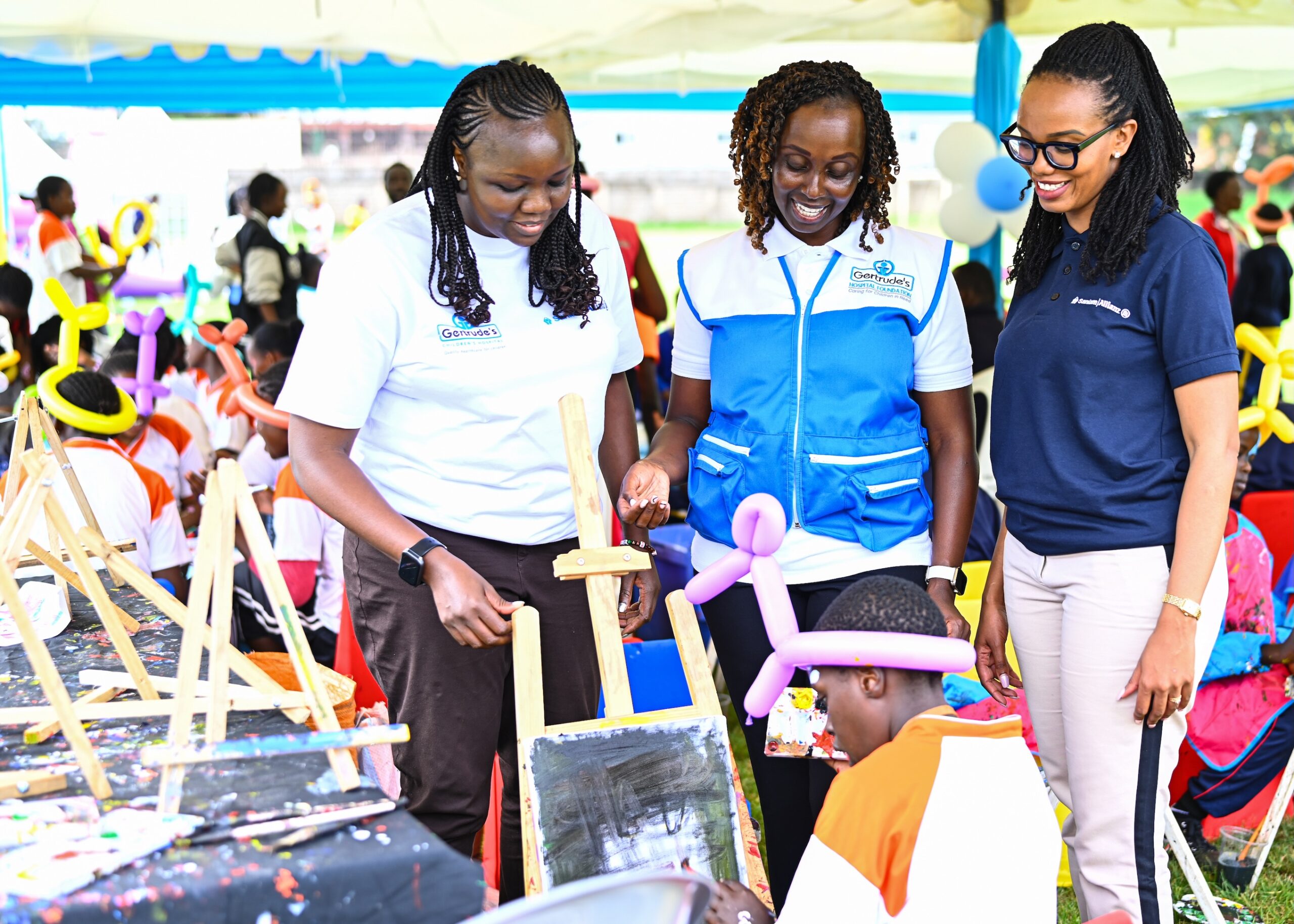 Gertrude’s & SanlamAllianz host sports event to support children with disabilities